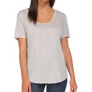 MARNI MADE IN ITALY HEATHER GRAY TEE SIZE 38 (SMALL)